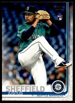 2019 Topps Update #US123 Justus Sheffield
