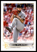 2022 Topps Base Set Series 2 #463 Bryse Wilson