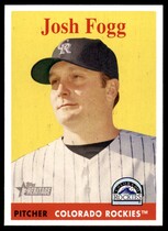 2007 Topps Heritage #200 Josh Fogg