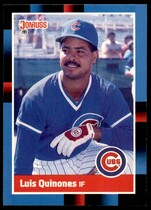 1988 Donruss Base Set #365 Luis Quinones