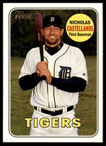 2018 Topps Heritage #125 Nicholas Castellanos