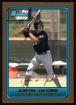 2006 Bowman Draft Draft Picks Gold #DP40 Justin Jacobs
