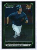 2008 Bowman Chrome Draft #BDP2 Michael Aubrey
