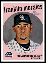 2008 Topps Heritage #379 Franklin Morales