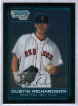 2006 Bowman Chrome Draft Draft Picks #DP35 Dustin Richardson