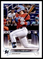 2022 Topps Base Set Series 2 #611 Payton Henry