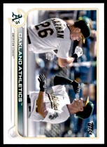 2022 Topps Base Set #210 Oakland Athletics