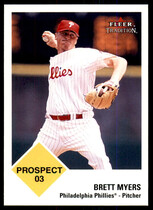 2003 Fleer Tradition #450 Brett Myers