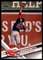 2017 Topps Base Set #161 Mookie Betts