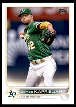2022 Topps Base Set Series 2 #651 James Kaprielian