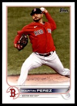 2022 Topps Base Set #212 Martin Perez