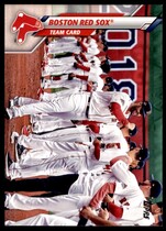 2020 Topps Base Set #274 Boston Red Sox Team Card