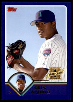 2003 Topps Traded #T176 Greg Aquino