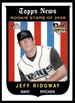 2008 Topps Heritage #139 Jeff Ridgway