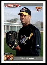 2004 Topps Total #266 Jason Boyd