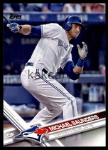 2017 Topps Base Set #218 Michael Saunders