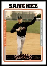 2005 Topps Update #UH292 Jonathan Sanchez