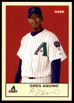 2005 Fleer Tradition #254 Greg Aquino