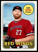 2018 Topps Heritage Minor League #137 Zack Littell