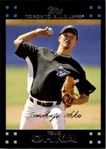 2007 Topps Base Set Series 2 #425 Tomo Ohka
