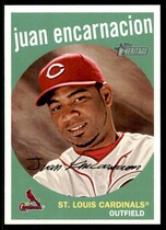 2008 Topps Heritage Black Back #323 Juan Encarnacion