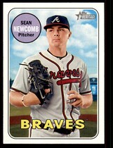 2018 Topps Heritage #225 Sean Newcomb