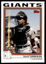 2004 Topps Base Set Series 2 #470 Yorvit Torrealba