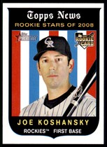 2008 Topps Heritage #132 Joe Koshansky