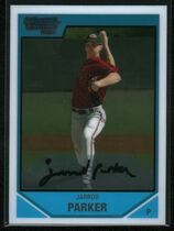 2007 Bowman Chrome Draft Draft Picks #BDPP58 Jarrod Parker