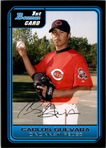 2006 Bowman Prospects #B106 Carlos Guevara