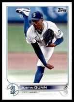 2022 Topps Base Set #185 Justin Dunn