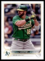 2022 Topps Base Set #42 Mitch Moreland
