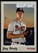 2019 Topps Heritage Minor League #125 Joey Wentz