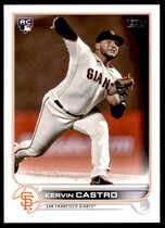 2022 Topps Base Set Series 2 #413 Kervin Castro