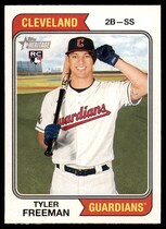 2023 Topps Heritage #319 Tyler Freeman