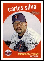 2008 Topps Heritage #187 Carlos Silva