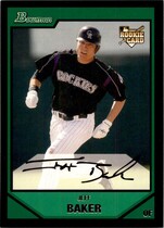 2007 Bowman Base Set #204 Jeff Baker