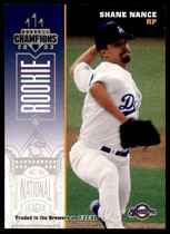 2003 Donruss Champions #151 Shane Nance