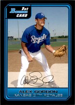 2006 Bowman Prospects #B1 Alex Gordon