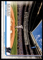 2019 Topps Base Set Series 2 #555 Marlins Park