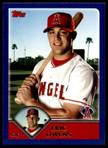 2003 Topps Series 2 #379 Eric Owens