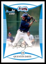 2008 Bowman Prospects #BP75 Quentin Davis