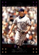 2007 Topps Base Set Series 1 #97 David Bush