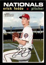 2020 Topps Heritage #250 Erick Fedde
