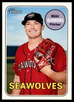 2018 Topps Heritage Minor League #138 Beau Burrows