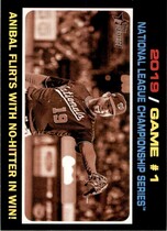 2020 Topps Heritage #202 Anibal Sanchez Near No-No