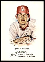 2008 Topps Allen & Ginter #234 Jered Weaver