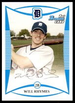 2008 Bowman Prospects #BP108 Will Rhymes