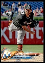 2018 Topps Base Set Series 2 #561 Dan Straily