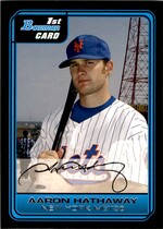2006 Bowman Prospects #B46 Aaron Hathaway